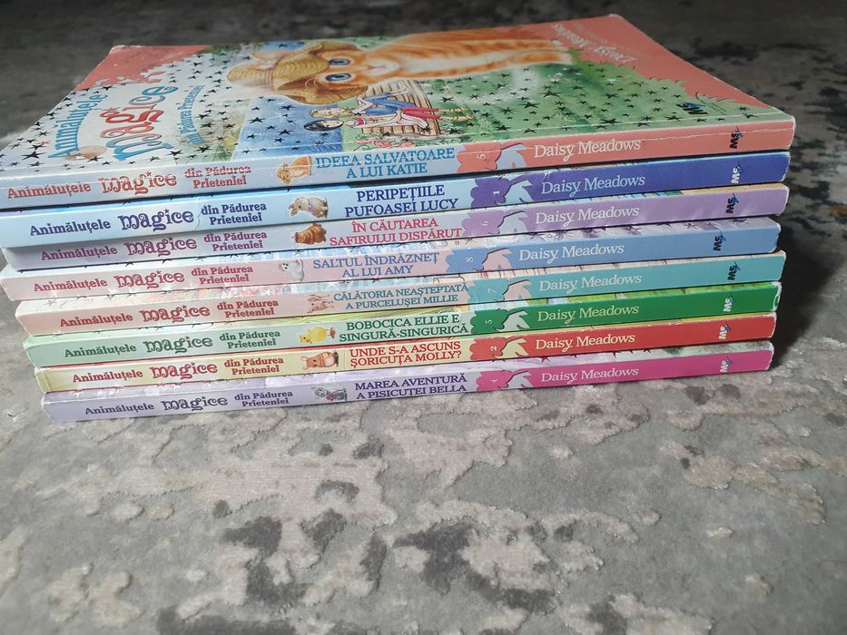 Carti pt copii din colectia "Animalute magice din Padurea Prieteniei"