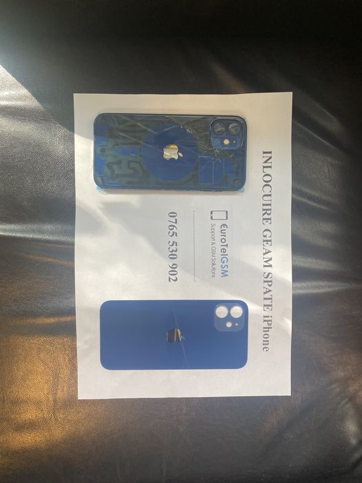 Sticla spate iPhone 12 299lei
