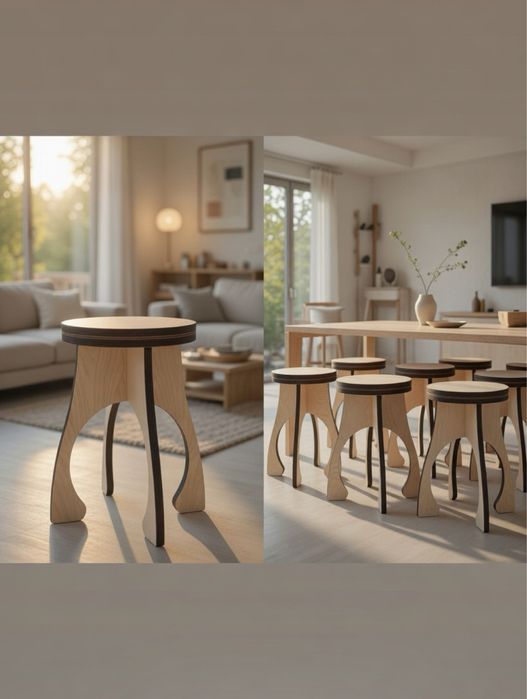 Стильный табурет