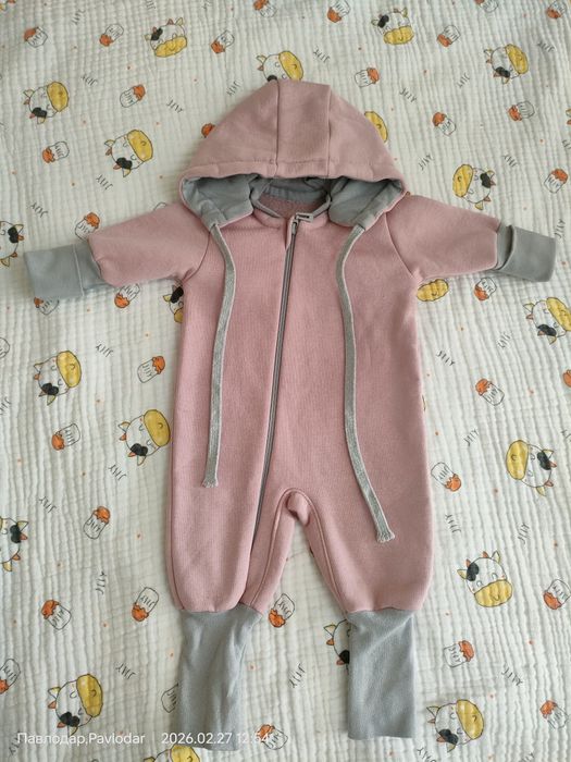 Ромпер теплый на флисе