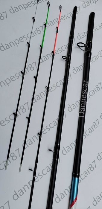 Lanseta fibra de carbon PRO FL ROYAL X Feeder 3,90 metri A:60-180gr