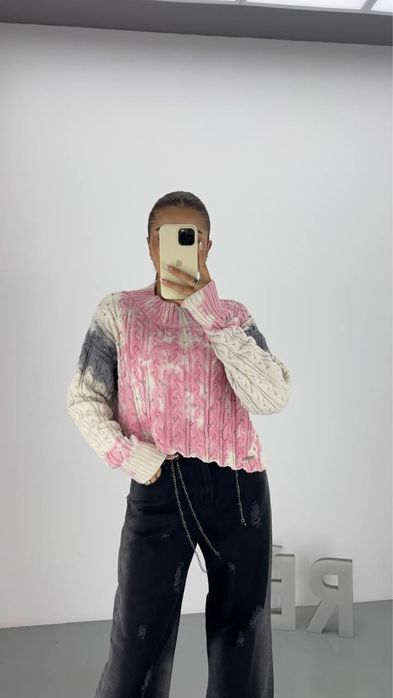 Pulover cu perle Redesign