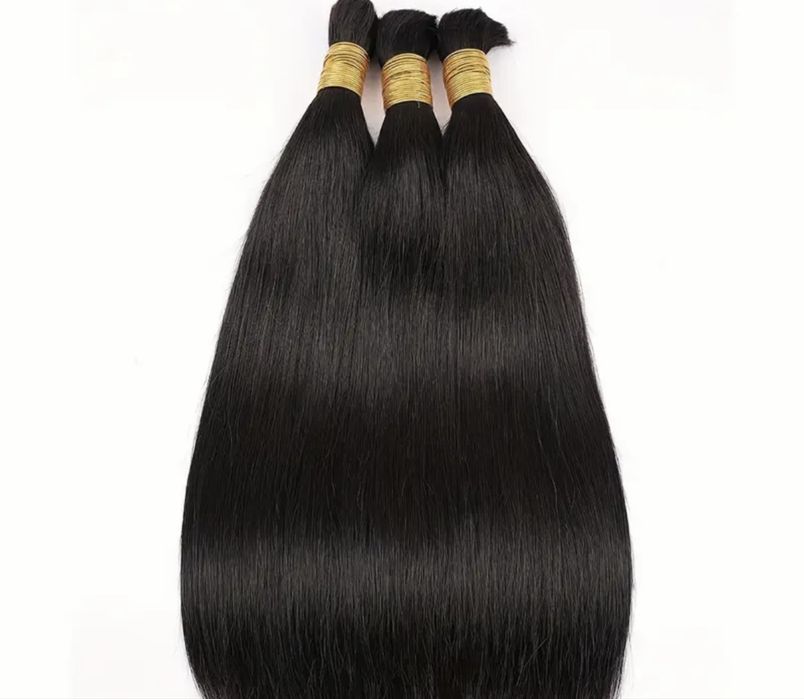 100% Бразилска естествена права коса 50гр Дължина 66см Remy