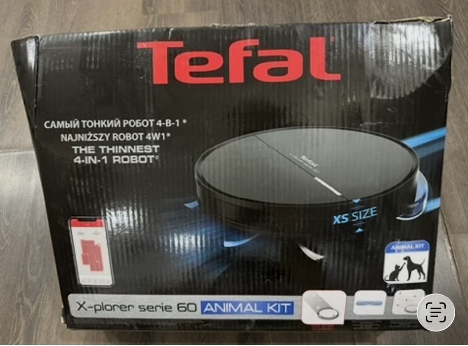 Робот Пылесос марки Tefal
