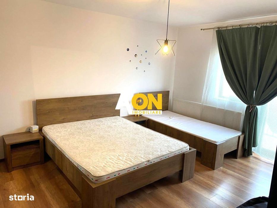 Apartament 2 camere, 2 balcoane, etaj 2, mobilat, utilat, Cetate