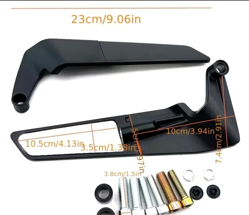 Универсални огледала за Kawasaki, Honda, Yamaha, Ktm