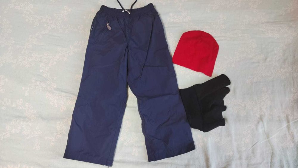 Демисезонные ботинки для девочки 27-28 разм. +штаны  Kerry 116