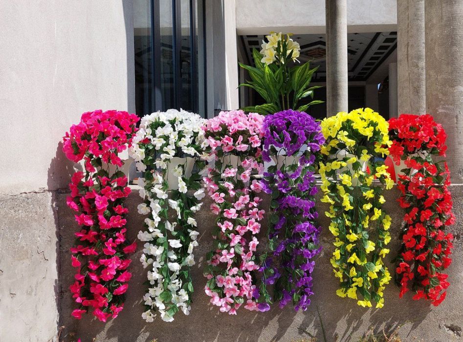 Osma suniy dekarativ gullarimiz zakas olib tayyorlab beramiz