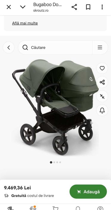Carucior Bugaboo Donkey 5 Duo