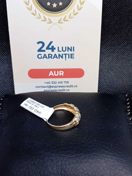 Inel aur 14k 2.03g (B.25120.2 AG31 Barboi) Garantie 2 ani!2