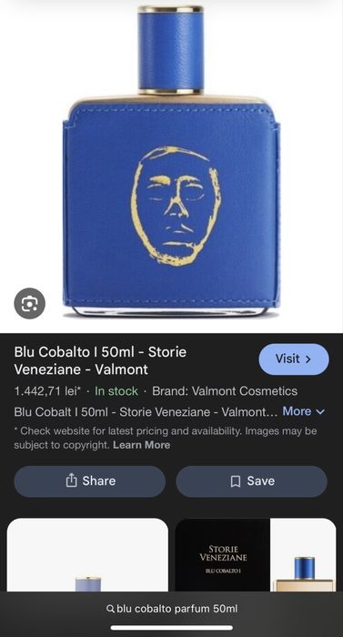 Storie Veneziane Blu Cobalto de Valmont