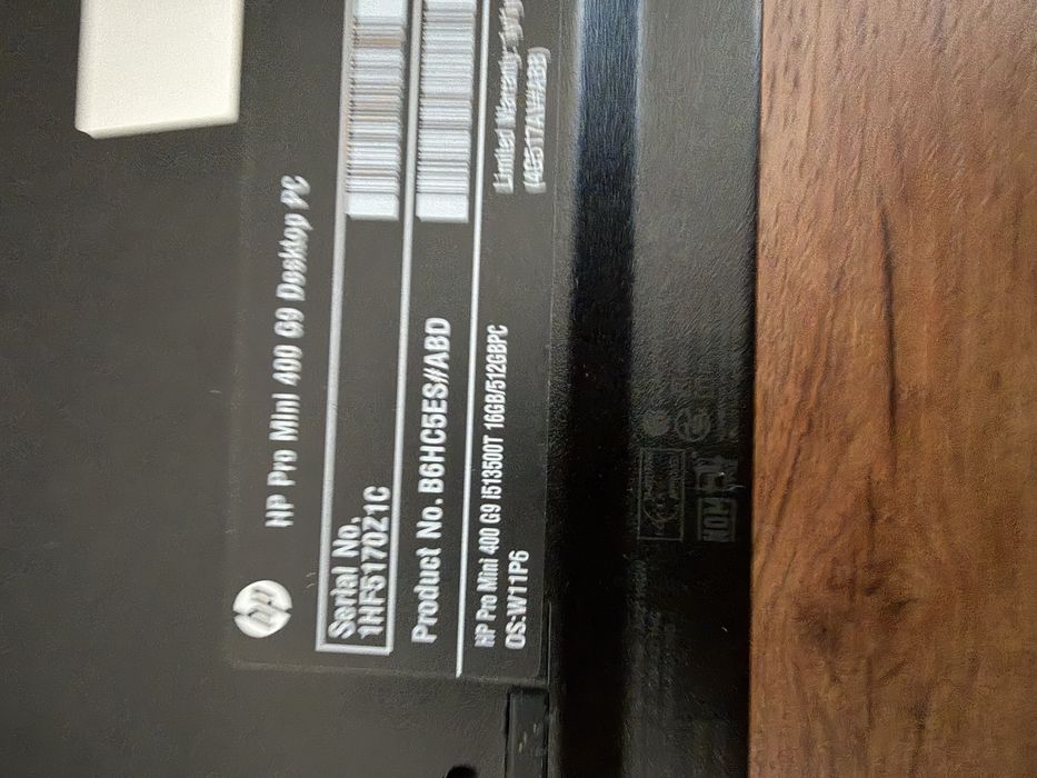 HP Mini Pro 400 G9 i5 13500T