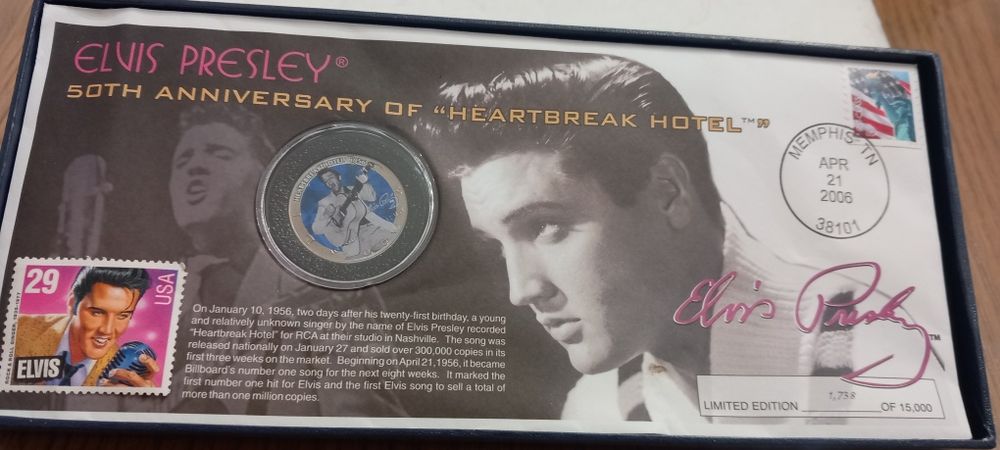 Юбилейна монета Елвис Пресли