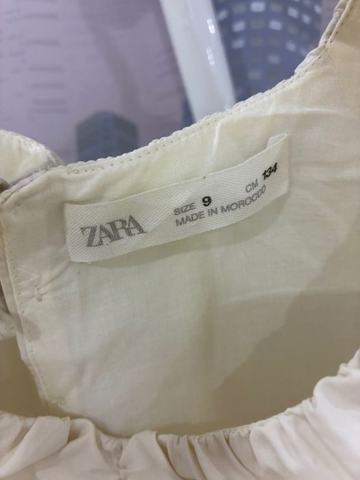 Платье,хлопок,Zara