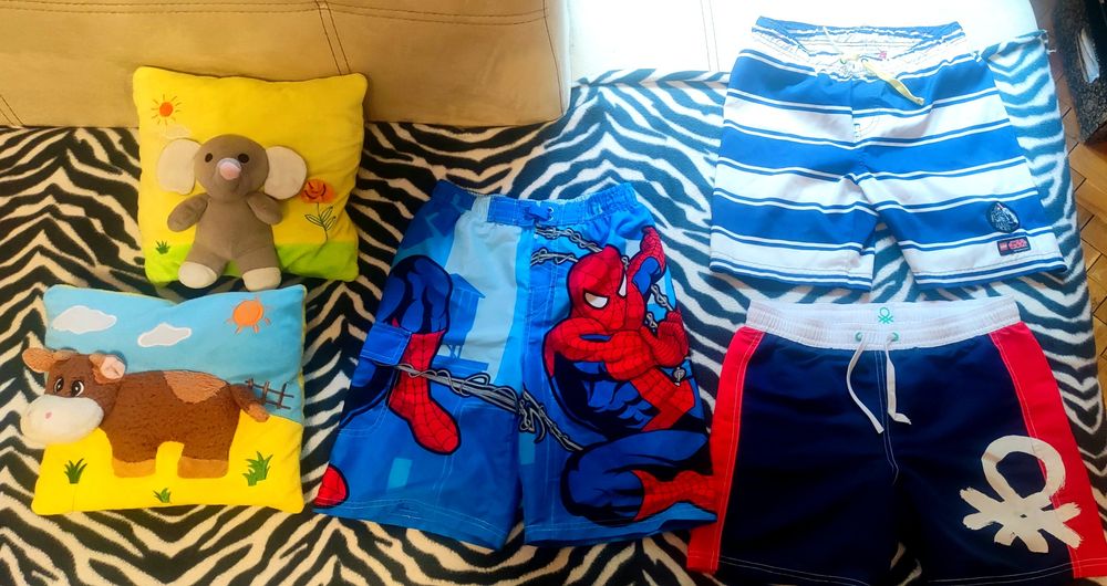 Комплект летни дрешки за момче с размер 134 см