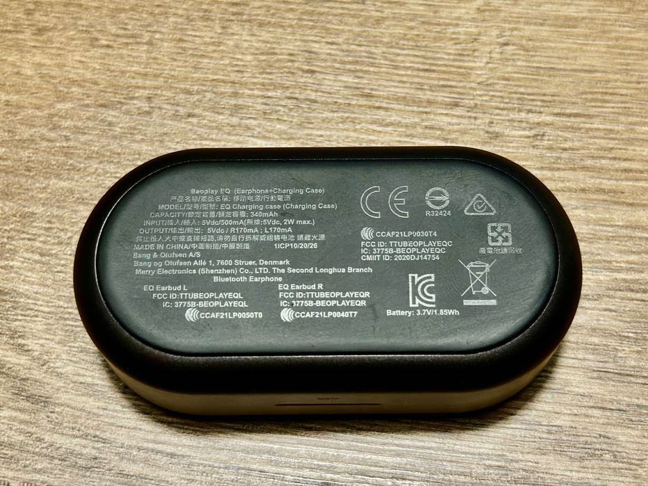 Безжични слушалки Bang & Olufsen Beoplay EQ Black - OTG