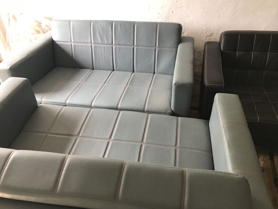 Диван кож. зам. для офиса и дома