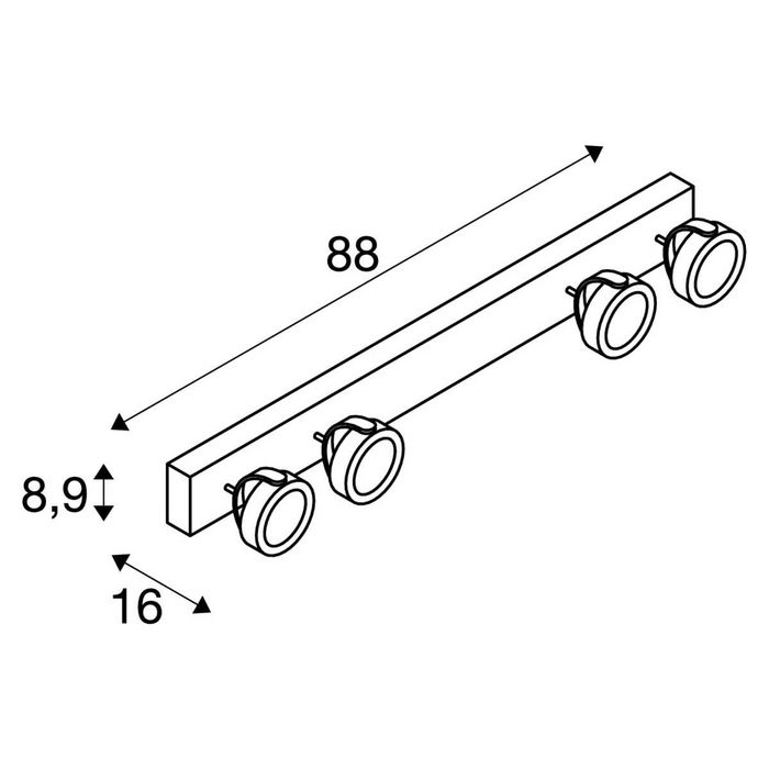 Vand Corpuri iluminat/ lampa SLV Kalu Led - 4 buc - pret per bucata