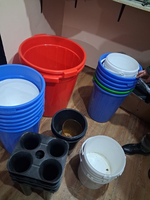 Ведра для живых цветов.