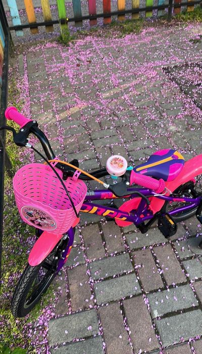 Drag Rush 16-лилаво-розово колело