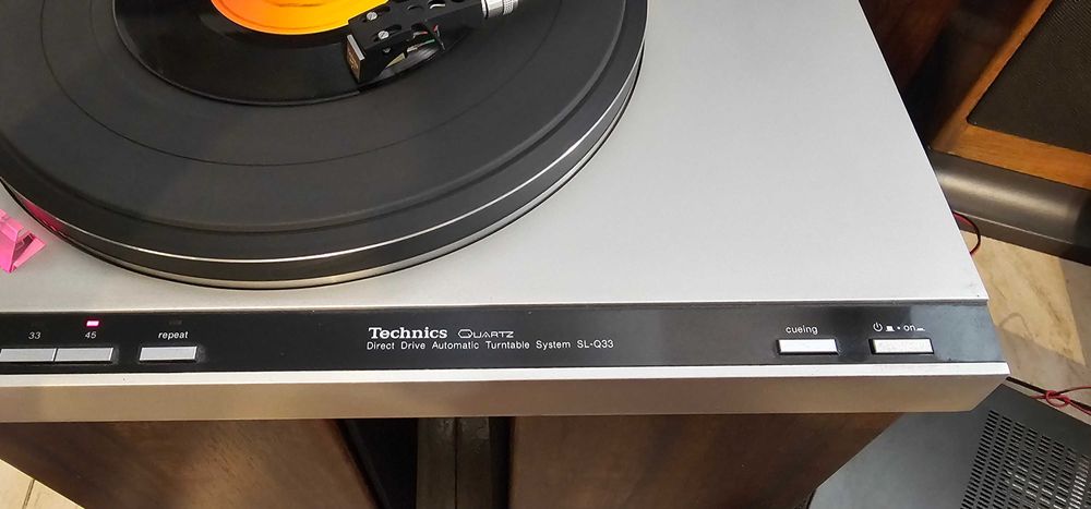Pickup Technics SL-23A sau Technics SL-Q33 Direct Drive cu test video!