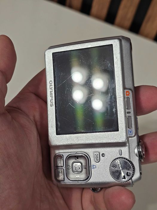 Y2K Aparat foto digital compact Olympus X845 8MP 5x Zoom