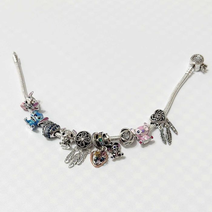 11 talismane Pandora argint - vând la bucată SAU lot