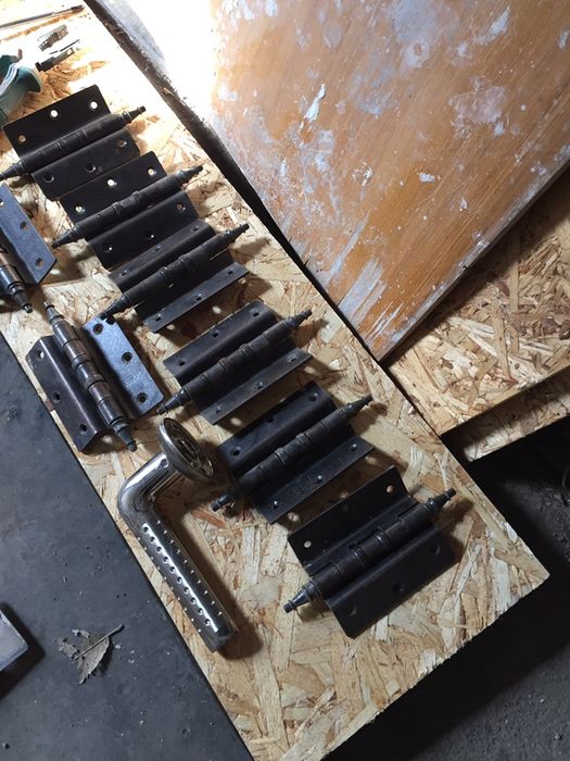 Ручки, дверные старинные. Навесы, щекогда