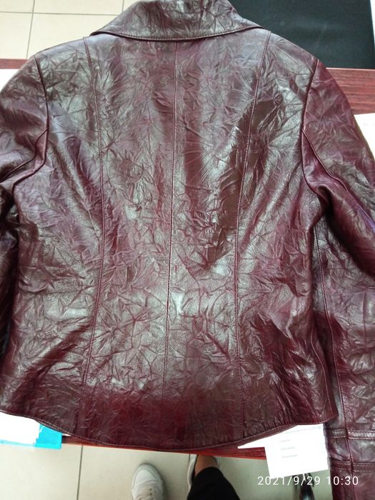 Яке, естествена кожа