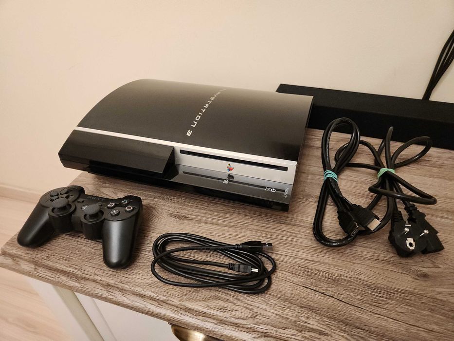 PlayStation 3 (PS3) Phat (80GB) - Modat, Complet functional