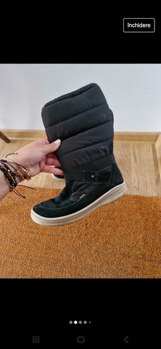 Cizme Ecco 38 piele