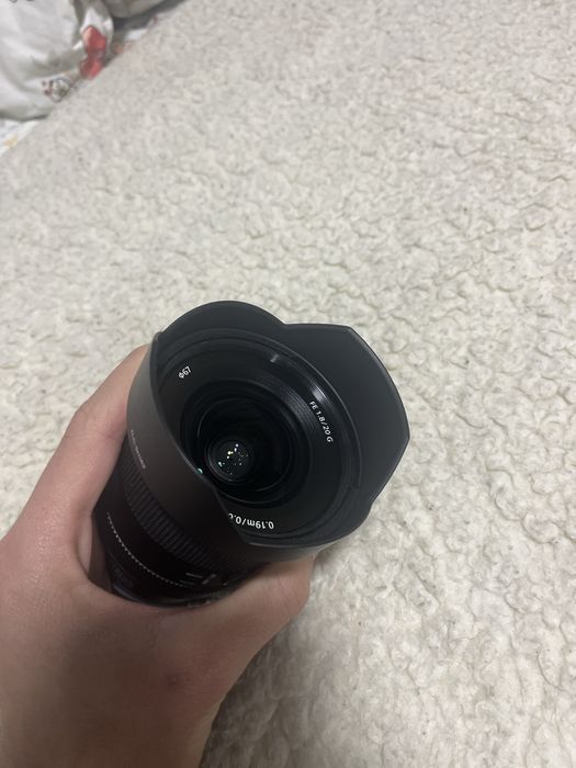 Obiectiv sony 20mm 1.8