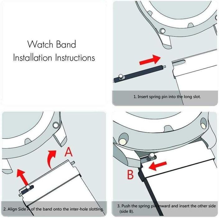 Магнитна верижка каишка Huawei Watch GT6 GT5 GT4 3 41 46 Pro 42 44 SE