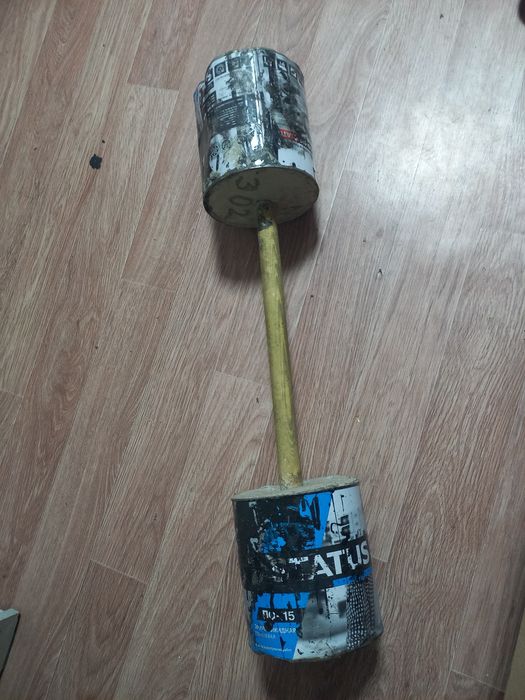 Самодельная гантель 10 кг