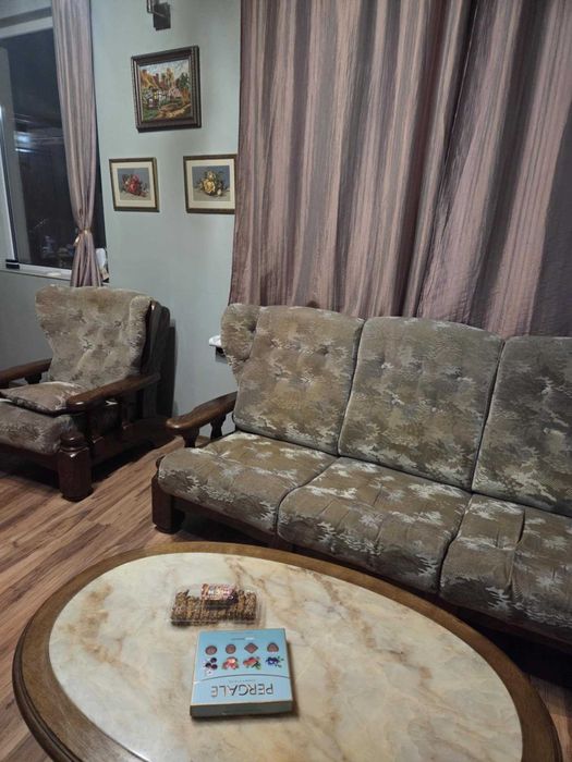 Луксозна холова гарнитура масив с Пенолатекс