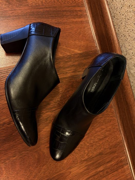 Ботильоны натуральная кожа