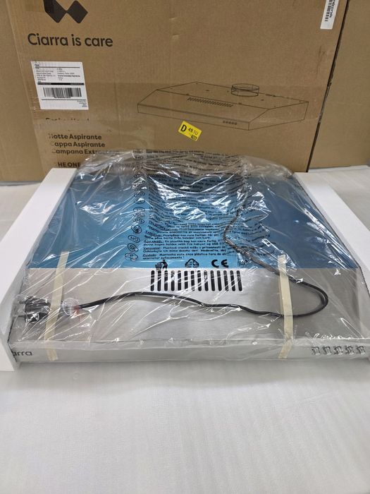 Абсорбатор за вграждане под шкаф CIARRA CBCS6903D, 60 см, 220 m³/h + функция за рециркулация