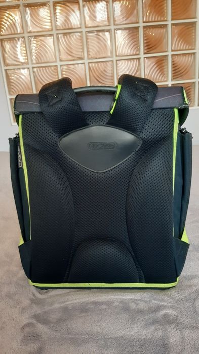 Herlitz Ученическа Раница Зелен Дракон робот. Ергономична