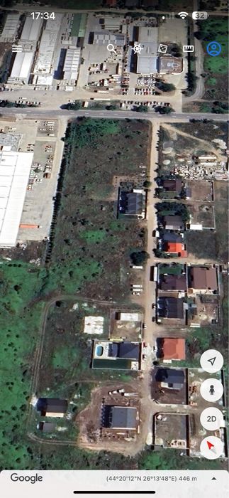 Teren intravilan-Popesti Leordeni-SoseauaOltenitei-DN4in zona Allegria