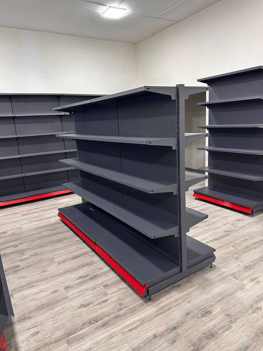 Temir stelaj polka magazin uchun