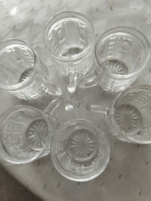 Продам кружки маленькие типа. Хрусталь