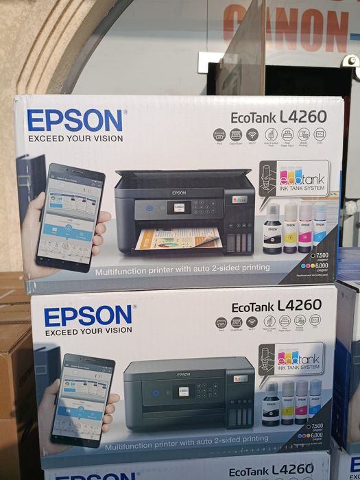 Epson EcoTank L4260 цветной МФУ Wi-Fi Duplex оригинал