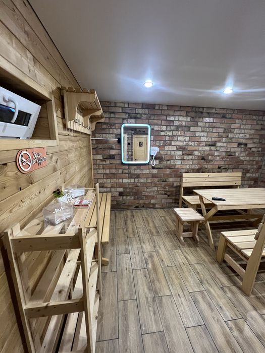 Баня на дровах !