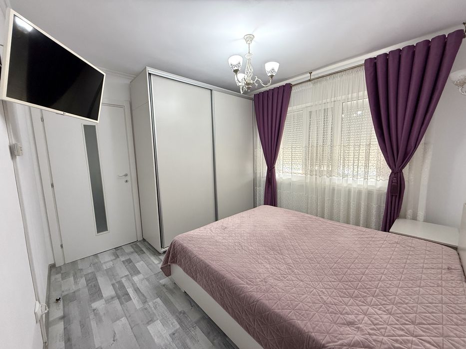 Apartament 2 camere decomandat, complet mobilat și utilat – Micro 5, zona Spitalul CFR, Buzău