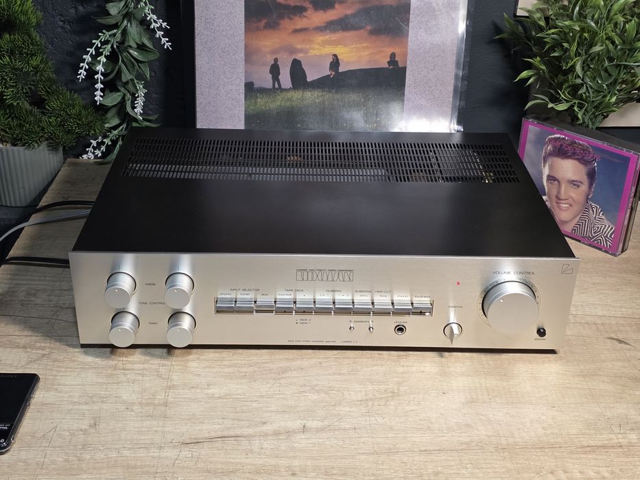 Amplificator LUXMAN L-3, retro hifi stereo clasa A, impecabil,