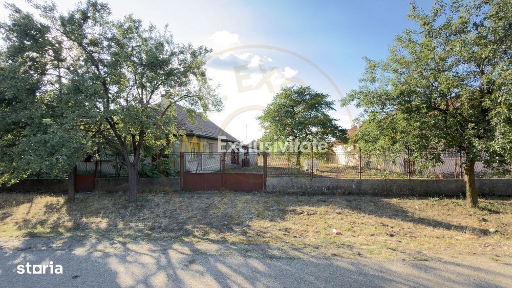Casă 3 camere, Teren 1036 mp Front 22 m - Str. Florilor 46 - Carei
