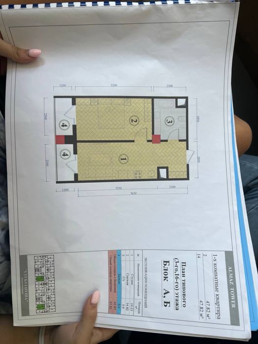 Продаёться квартира навостройка