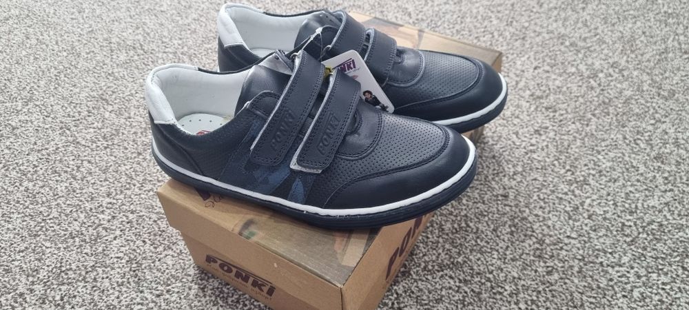 Обувки естествена кожа Ponki 34