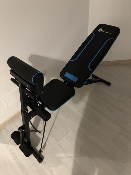 Banca fitness si gantere 15kg reglabile