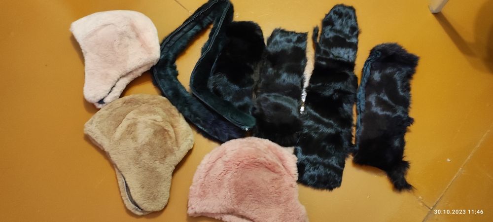 Мех натуральный.